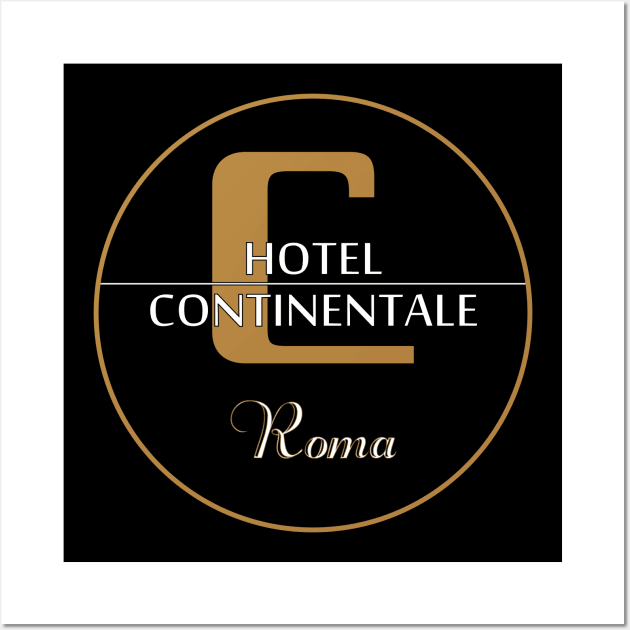 Hotel Continentale (Rome) Wall Art by BishopCras